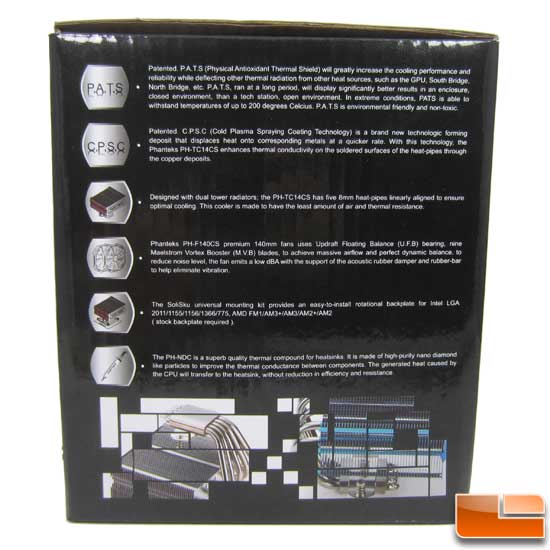 Phanteks PH-TC14CS CPU Cooler box left