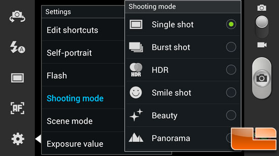 Pantech Element Camera