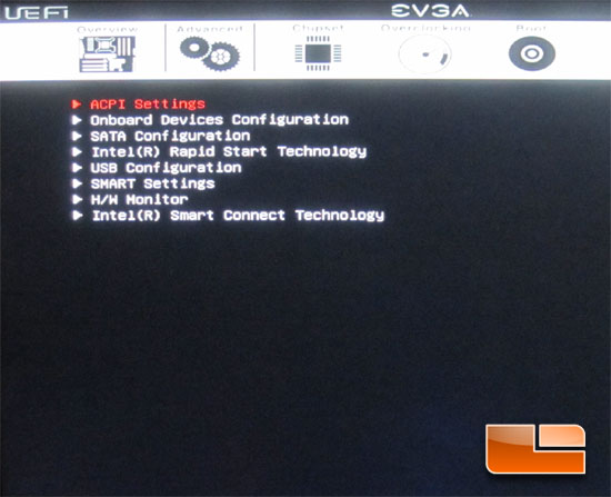 EVGA Z77 FTW 151-IB-E699-KR System UEFI BIOS