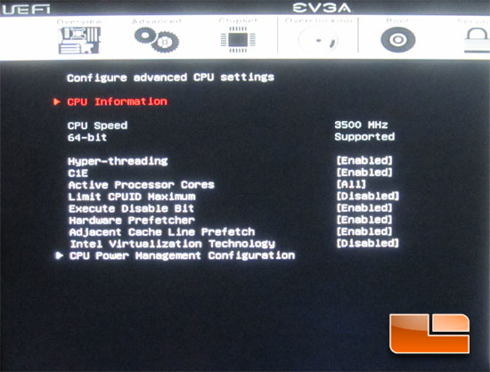 EVGA Z77 FTW 151-IB-E699-KR System UEFI BIOS