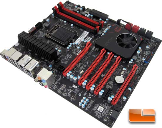 EVGA Z77 FTW 151-IB-E699-KR Motherboard Layout EVGA Z77 FTW 151-IB-E699-KR Motherboard Layout