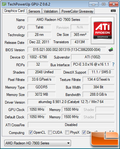 AMD Radeon HD 7970 GHz Edition