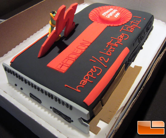 AMD Radeon HD 7970 GPU cake