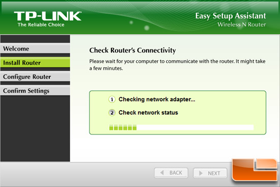 TP-Link N750 GUI