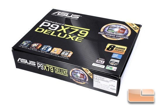 ASUS P9X79 Deluxe Box Top