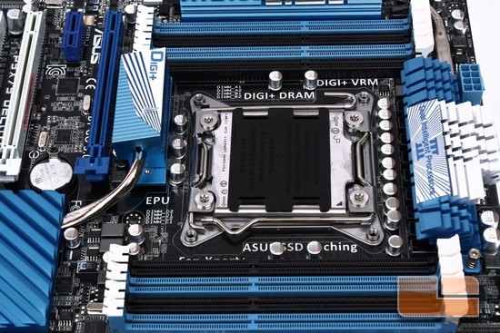 ASUS P9X79 Deluxe Memory DIMMs