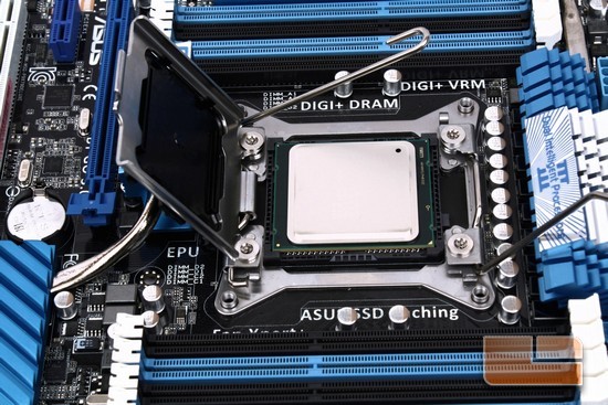 ASUS P9X79 Deluxe CPU Install