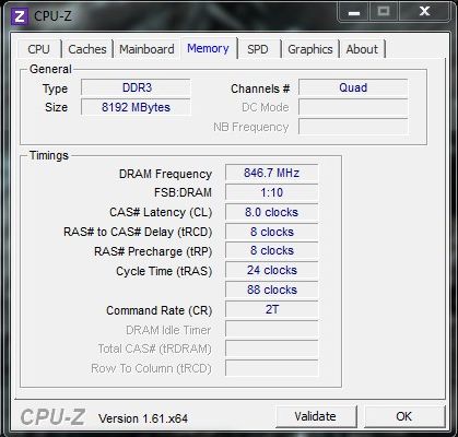 ASUS P9X79 Deluxe Memory Speed BCLK Overclock