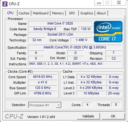 ASUS P9X79 Deluxe Final Overclock