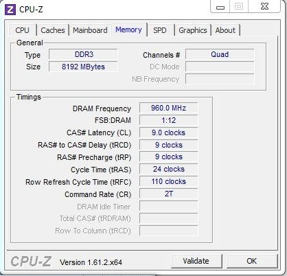 ASUS P9X79 Deluxe Final Memory Overclock