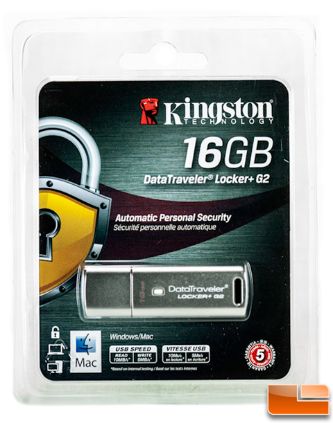 Kingston DataTraveler Locker+ G2 16GB 