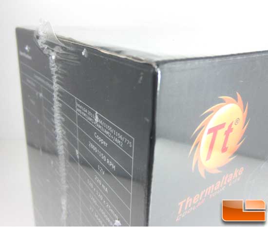 Thermaltake Water2.0 Pro box comes wrapped in plastic