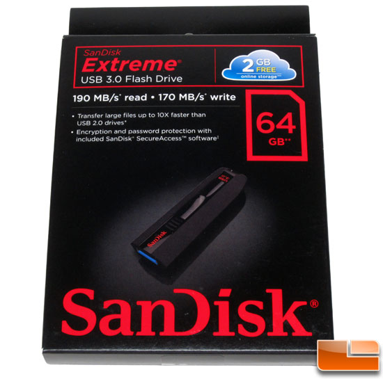 SanDisk Extreme USB flash drive