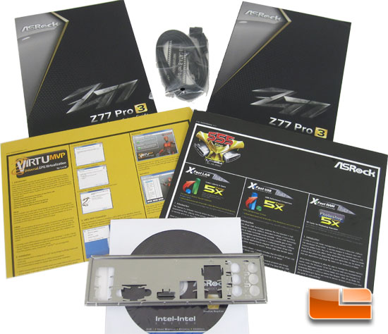 ASRock Z77 Pro3 Motherboard Retail Packaging