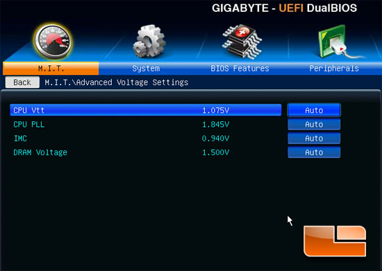 GIGABYTE Z77-DS3H Overclocking GIGABYTE Z77-DS3H Overclocking