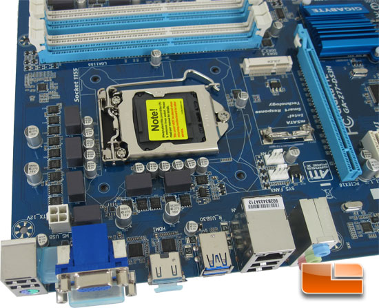 GIGABYTE Z77-DS3H Intel Z77 Motherboard Layout