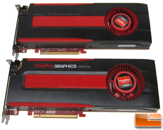 AMD FirePro W8000 and W9000