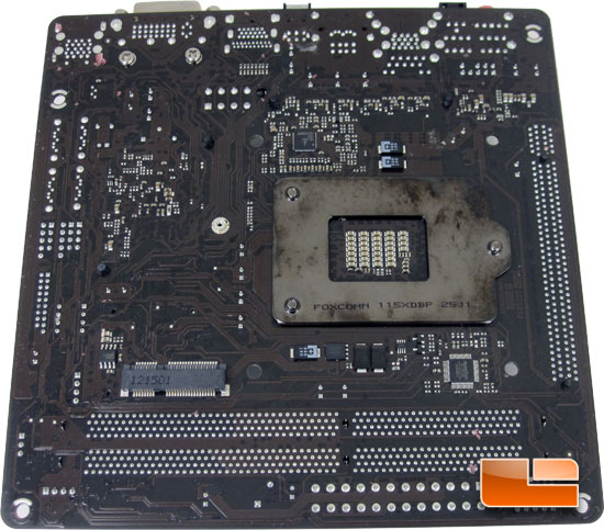 ASRock Z77E-ITX mITX Motherboard Layout