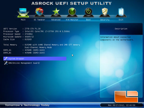 ASRock Z77E-ITX mITX Motherboard Review
