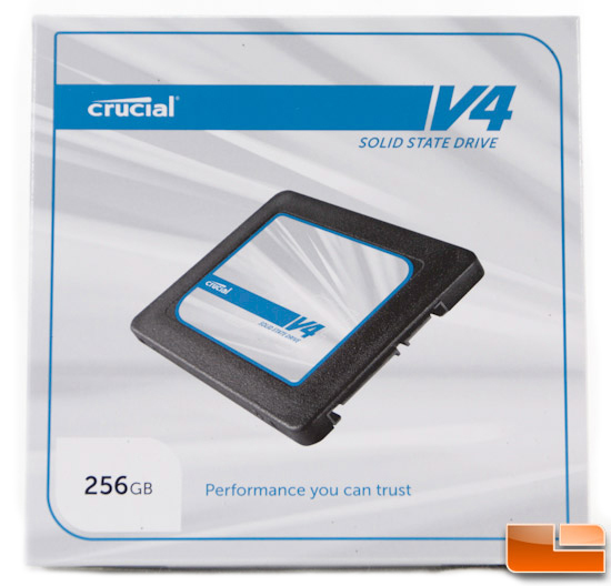 Crucial V4 256GB Box Front