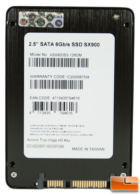 ADATA SX900 128GB Rear