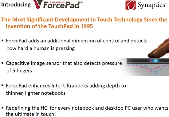 Synaptics Touchpad