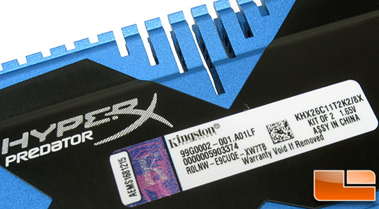 Kingston HyperX Predator 2666MHz Memory Kit