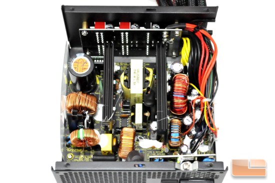 Inside the Antec HCG-520M unit