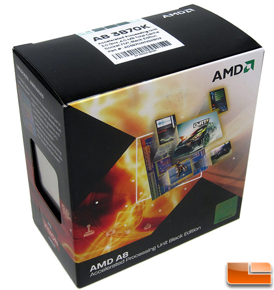 AMD A8-3870K Processor Box