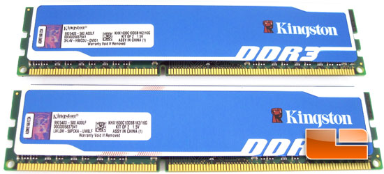 Kingston 16Gb KHX1600C10D3B1K2/16G Memory Kit Review