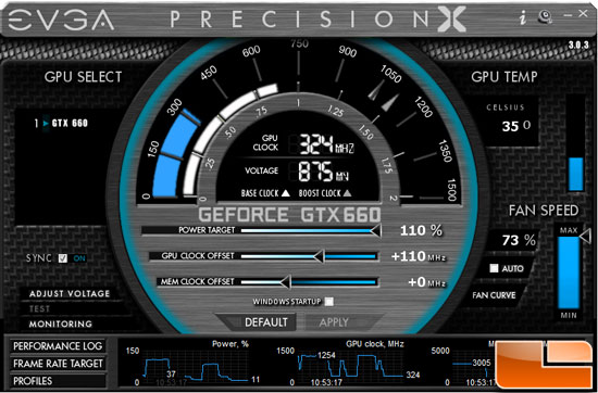 EVGA Precision 3.0.3 Overclocking Utility