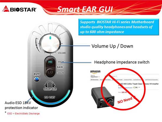 BIOSTAR Z77X Hi-Fi Audio BIOSTAR Z77X Hi-Fi Audio