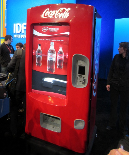 oca-Cola vending machine