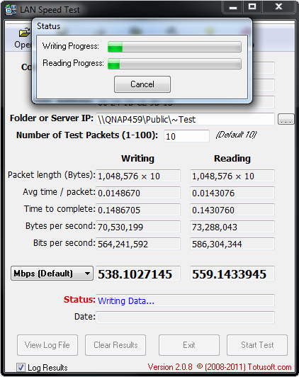 LAN Speed Test v2.0.8 LAN Speed Test v2.0.8