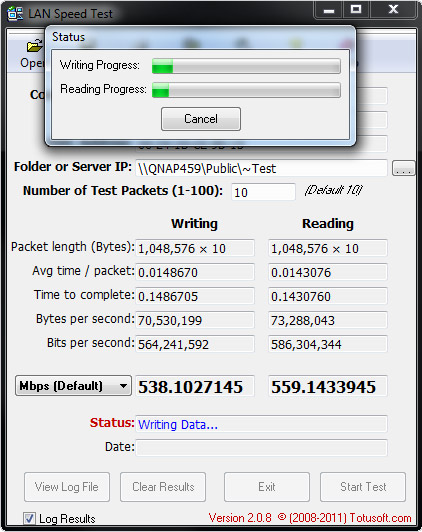 LAN Speed Test v2.0.8