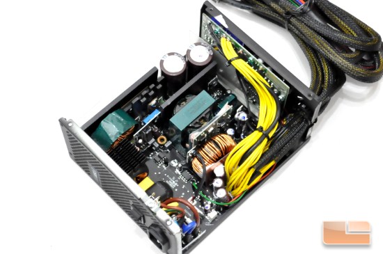 Inside the Corsair HX850 unit