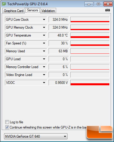 Zotac GeForce GT 640 GPU-Z Zotac GeForce GT 640 GPU-Z