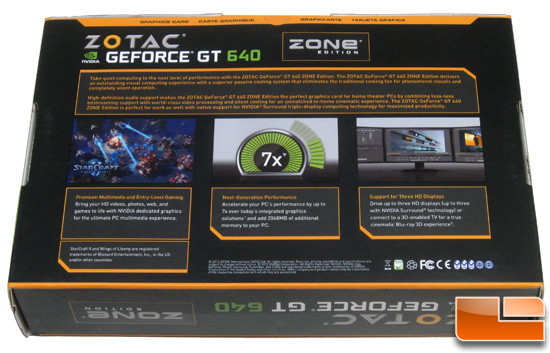 Zotac GeForce GT 640 Zone Retail Box