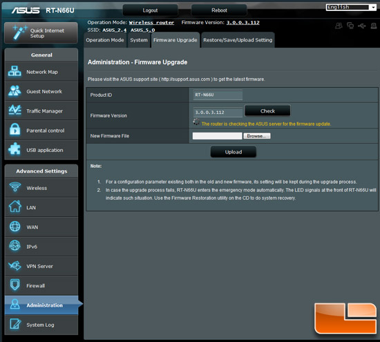 ASUS RT-N66U Dual-Band Router Setup