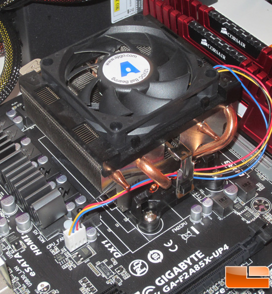 AMD A10-5800K APU Heatpipe Cooler