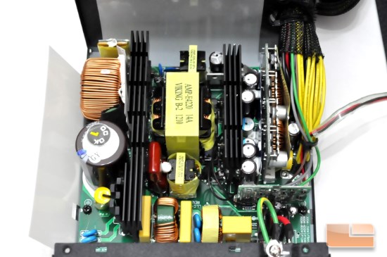 Inside the Rosewill Capstone 750W unit
