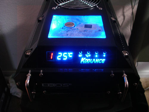 Exos-2 control panel