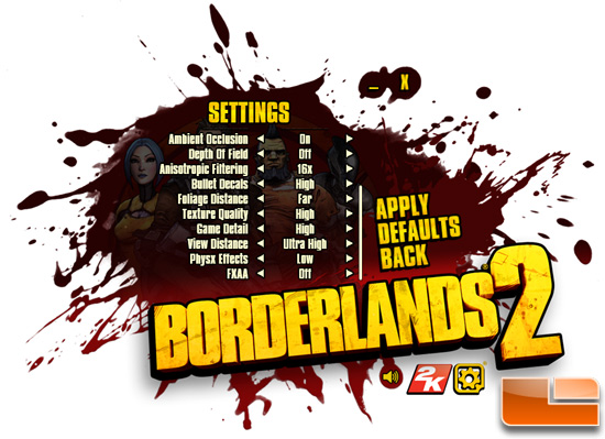 Borderlands 2 Image Quality Settings Borderlands 2 Image Quality Settings