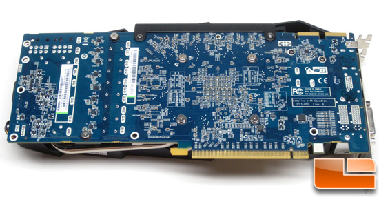 Sapphire HD7970 Vapor-X Video Card Back