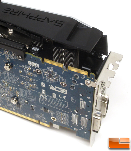 Sapphire HD7950 Vapor-X Video Card Back