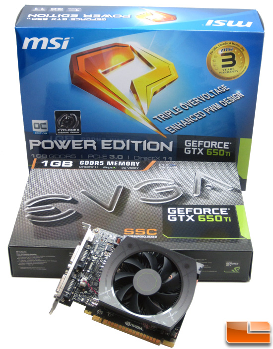 NVIDIA GeForce GTX 650 Ti Video Cards