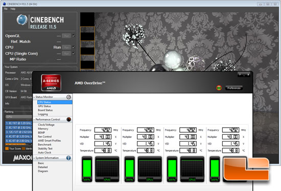 AMD A8-5600K Cinebench 4300MHz