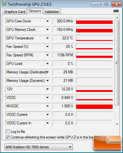 Sapphire Radeon HD 7970 Vapor-X GPU-Z