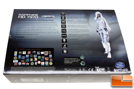 Sapphire HD7970 Vapor-X Card Retail Box