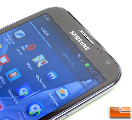 Samsung Galaxy Note II Sensors
